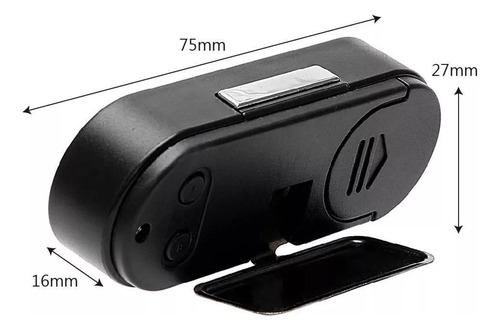 Mini Reloj Electrónico Iluminado Para Salpicadero De Coche
