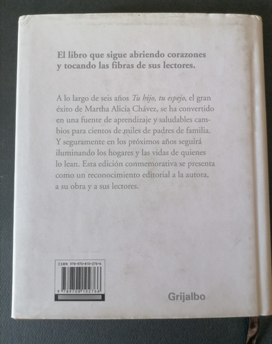 Tu Hijo, Tu Espejo. Un Libro Para Padres Valientes. (Usado)