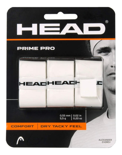 Cubre Grip Head Prime Pro Pack X 3 Uni - Rex