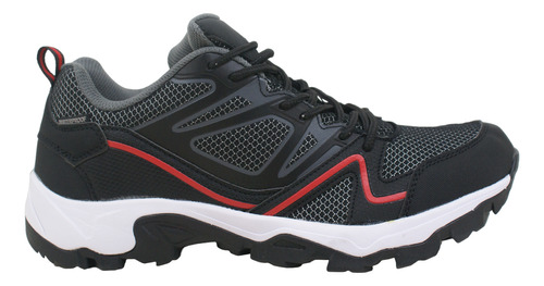 Zapatilla Finders Trailside Low Negro/rojo/blanco Hombre Dep