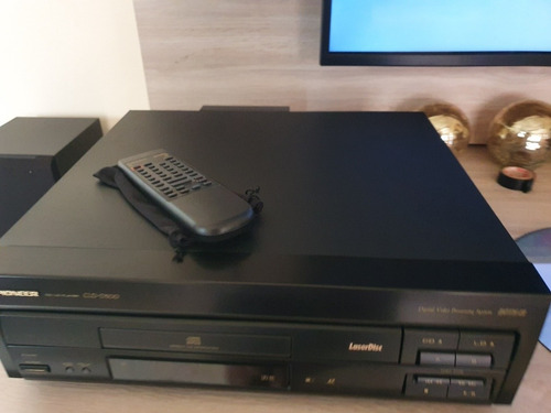 Laserdisc Ld Player Pioneer Cld D500 Novo Raridade Sem Uso!