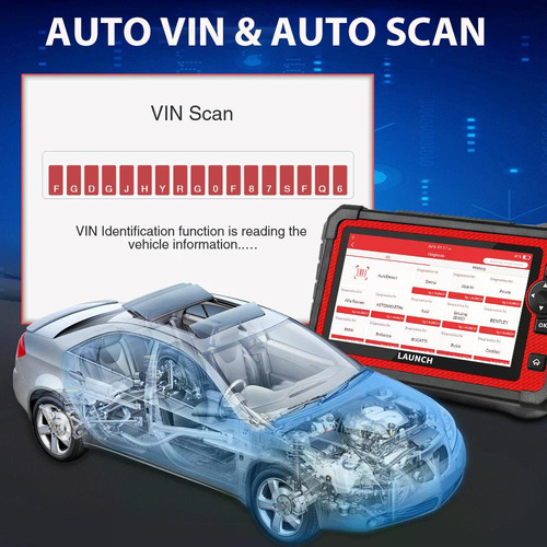 Scanner Launch X431 Crp919e Can Fd Funcion+31 Bi-direccional
