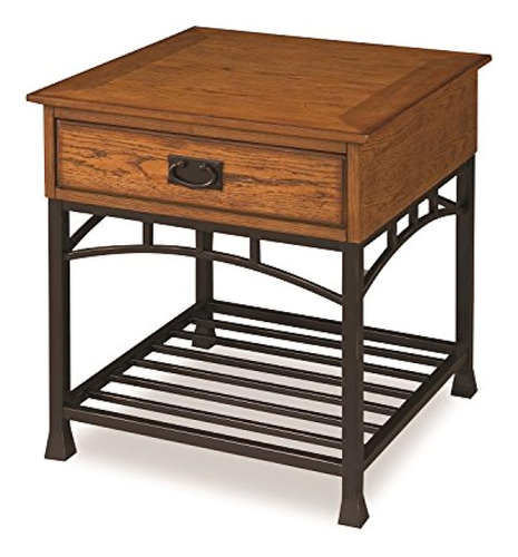 Home Styles 505020 Modern Craftsman End Table Acabado De Rob