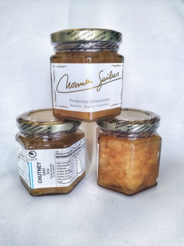 Imagen 1 de 3 de Chutney De Anana Artesanal Norma Gailus Por 200 Gr