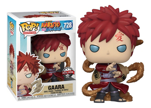 Funko Pop Gaara Metallic #728 Naruto Shippuden Exclusive (Usado)