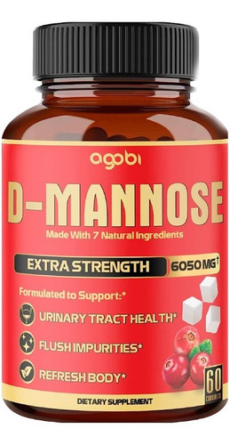 D'manosa Mannose 7 Hierbas Equivalentes A 6050 Mg Us