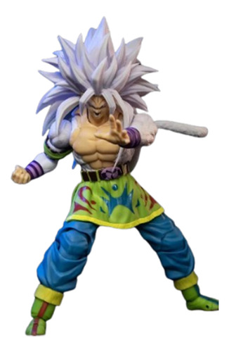 Figura Goku Fase 5 Ssj 5 Articulado De Lujo Dragon Ball