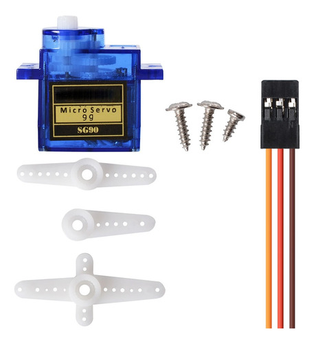 Servomotor Micro Sg90 1.6kg 180o Arduino Servo Motor 15 Pzs