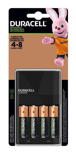 Pack 4 Pilas Duracell Recargables Aa 2500 Mah + Cargador