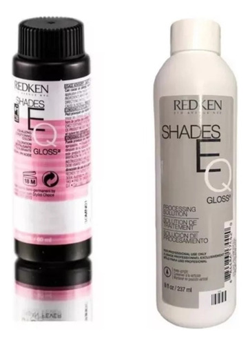 Pack Shades Eq 60ml + Processing Solution 237ml