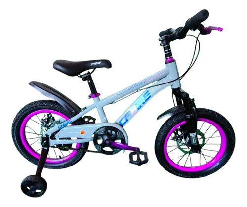 Bicicleta Aro 16 Roja Cfbike Cfeng Con Freno Disco