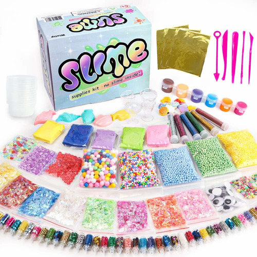 Kit De Slime Winlip -  De 162 Paquetes De  Para Niños Y Ksl