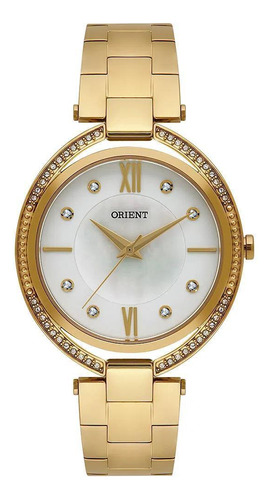 Relógio Orient Unique Feminino Analógico Fgss0208 Dourado