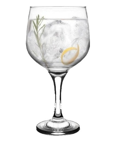 12 Copas De Gin Tonic Vidrio Trago Copón Coctel Licor Regalo