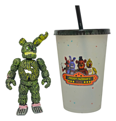 Juguete Vaso Magico & Figura Five Nights At Freddy's Mod16