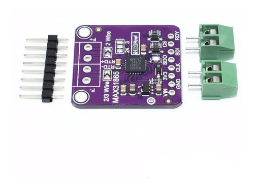 Max31865 Detector De Temperatura Resistencia Platino Pt100 C
