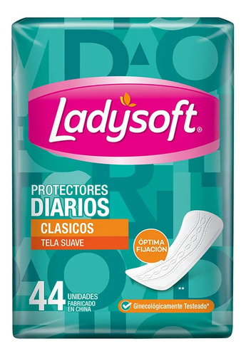 Ladysoft - Prot Diarios - Clasicos - Tela Suave - Nor - 44 U