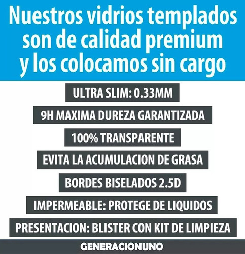 Vidrio Templado Gorilla Glass Samsung Colocacion Sin Cargo