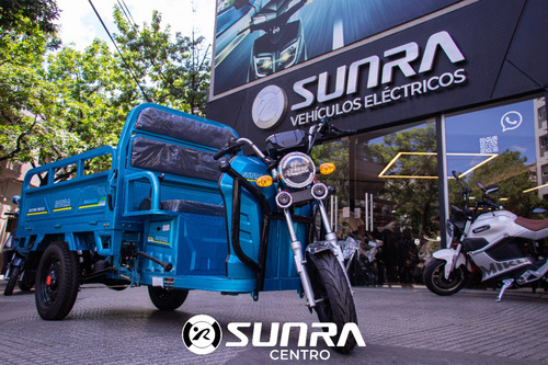 Tricargo Utilitario Electrico Sunra 500kg Carga + Casco / E