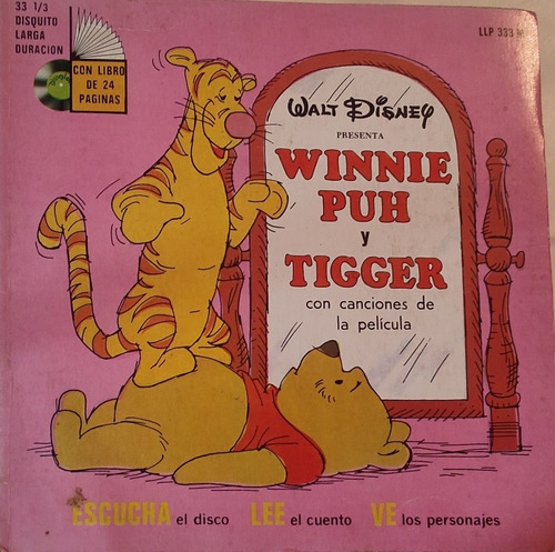 Vinilo Single Del Cuento Winnie Puh Tigger + Cuento (z87