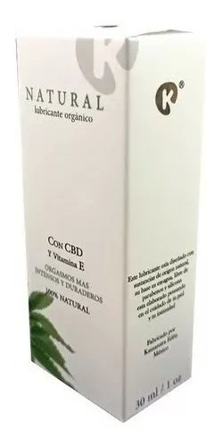 Lubricante Natural De Marihuana Para Orgasmos Intensos 30 Ml