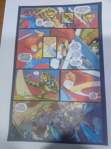 Libro Cómic Thundercats Dinamite Español Pasta Dura