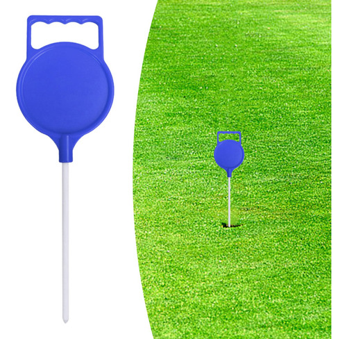Marcador De Posición De Pelota De Golf Con , Marcador Azul