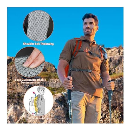 N Nevo Rhino Senderismo Mochila 25l Packle Al Aire Libre Al