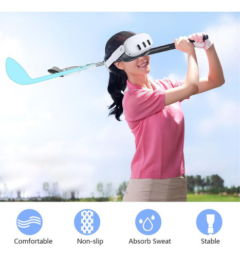 Soporte De Palo De Golf Vr Para Meta Oculus Quest 3, Alumini