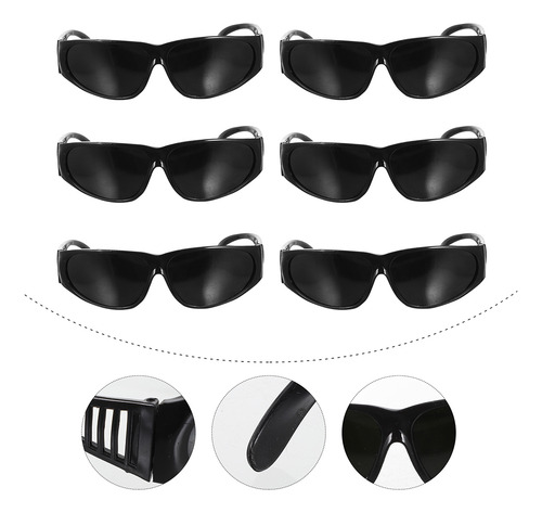 Gafas De Soldadura A Prueba De Polvo, 12 Unidades