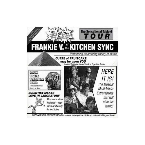 Frankie V. Sensational Tabloid Tour Usa Import Cd Nuevo