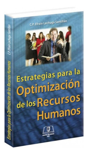 Libro Estrategias Para La Optimización De Los Recursos Human