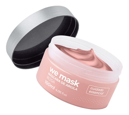 Máscara Argila rosa 100g - Wepink Virginia Fonseca todo tipo de pele