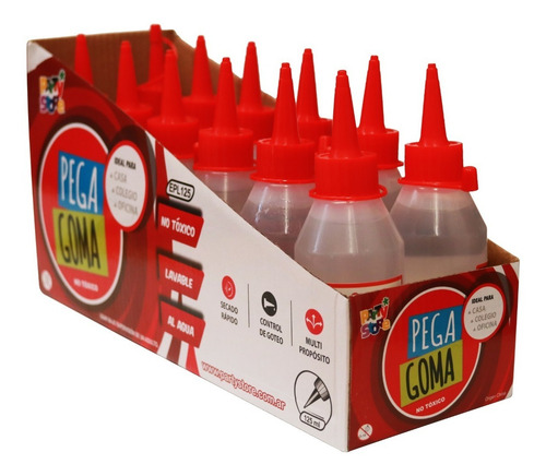 Imagen 2 de 8 de Silicona Pega Goma 125ml