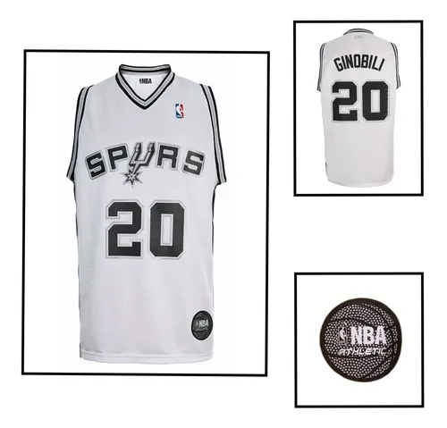 Conjunto Ni os Basquet Spurs S Antonio Nba Camiseta Short 78.203 16