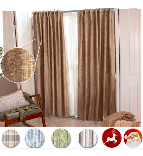 Cortinas Sienna Béla Home Personalizadas 2.90alto X3.90m