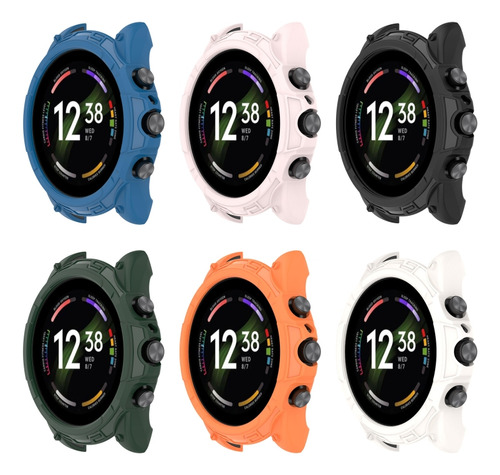 Funda De Reloj Protectora De Tpu Azul A Prueba De Golpes Par