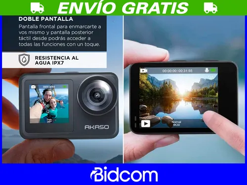 Cámara Deportiva Akaso Brave 7 Le 4k 30fps Sensor Imx38