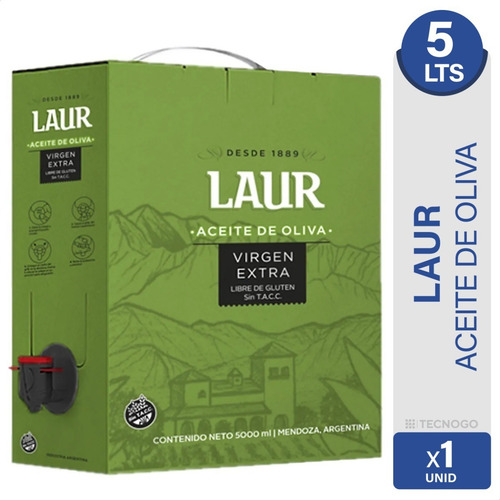 Aceite de oliva virgen Laur clásico en caja