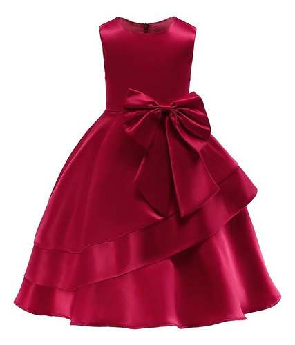 Vestido Formal De Dama De Honor Para Niñas Y Niños Christmas