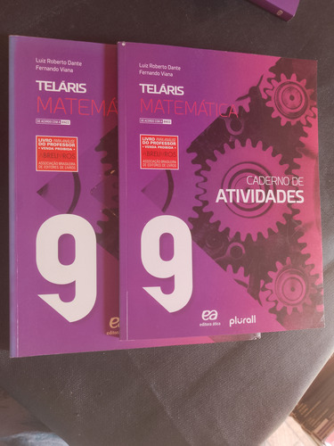 Telares Matemática 9 Ano - Livro Do Professor - Luiz Roberto Dante / Fernando Viana - Português - Ática - Mole - Volume 9.