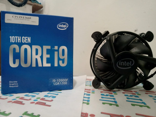 Disipador Intel Original Lga 1200 Oem Para 10a Gen
