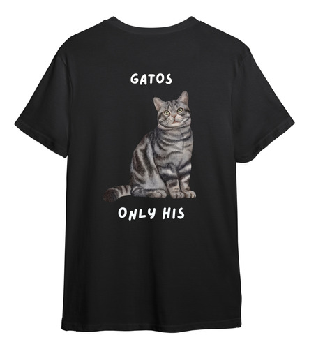 Remera Solo Del Gato Waved