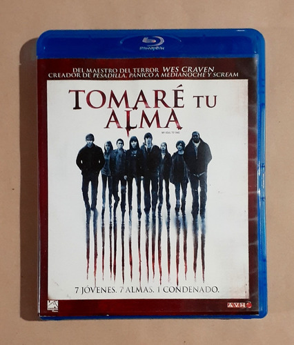 My Soul To Take ( Tomaré Tu Alma - Craven) Blu-ray Original