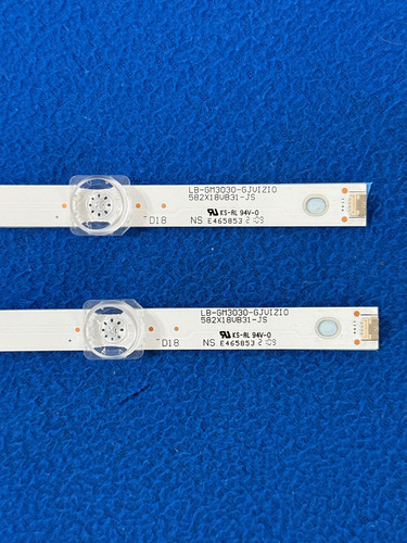 Tiras Leds Vizio V585-j01 582x18vb31-js (2t 18l 3v) Hp*