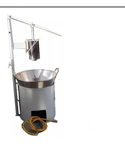 Maquina Manual Para Churros Con Cazo, Base Y Quemador (Usado)