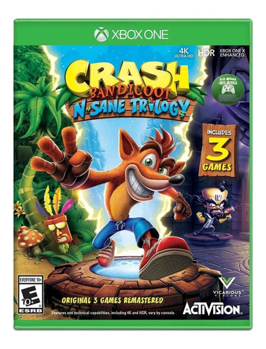 Crash Bandicoot N'sabe Trilogy Xbox One Offline