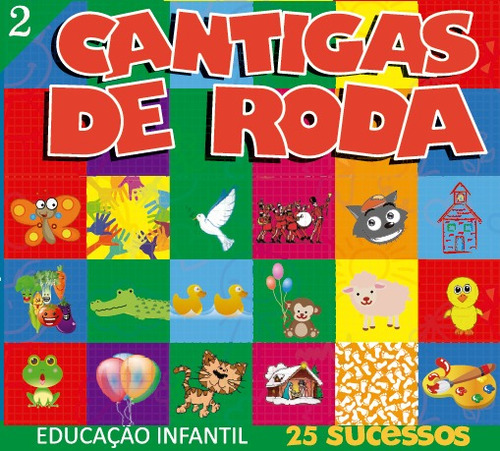 Coleção Cantigas De Roda 4 Cds 100 Músicas Educação Infantil | Parcelamento sem juros Coleção Cantigas De Roda 4 Cds 100 Músicas Educação Infantil | Parcelamento sem juros