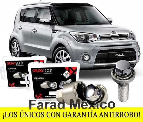 Tuercas Seguridad Kia Soul Ex Pack Ta