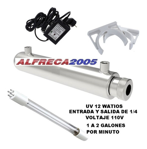 Etapa Uv Purificador De Agua Luz Ultravioleta Osmosis Filtro